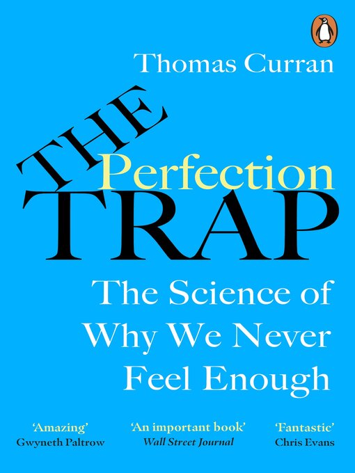 Cover of The Perfection Trap by Thomas Curran